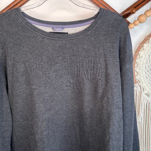 Victoria Sport Gray Oversized Sweatshirt - Picture 2 of 4